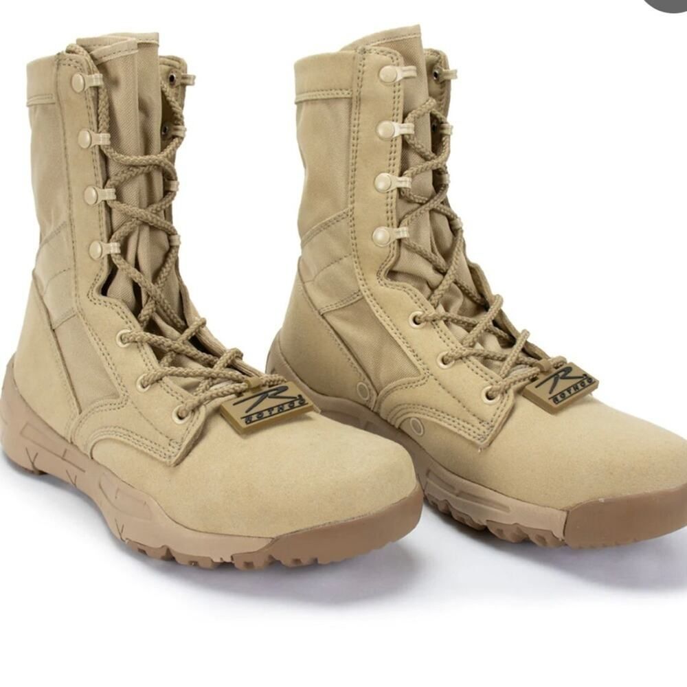 ROTHCO V -MAX LIGHTWEIGHT TACTICAL BOOTS SIZE 6R